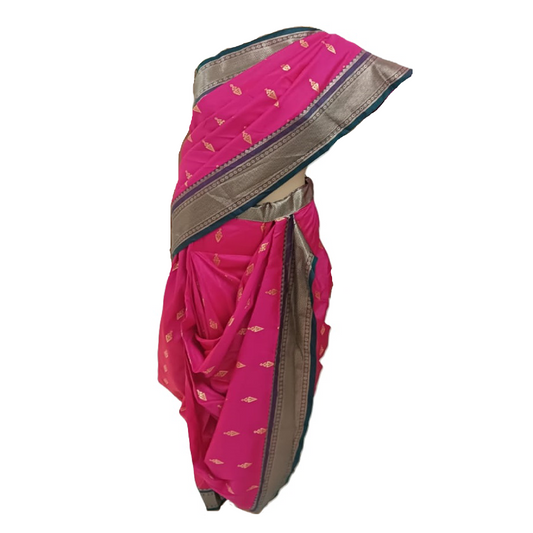 Functional saree for women Maau Silk Ready to wear