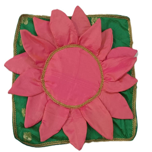 Lotus aasan for laxmi pujan