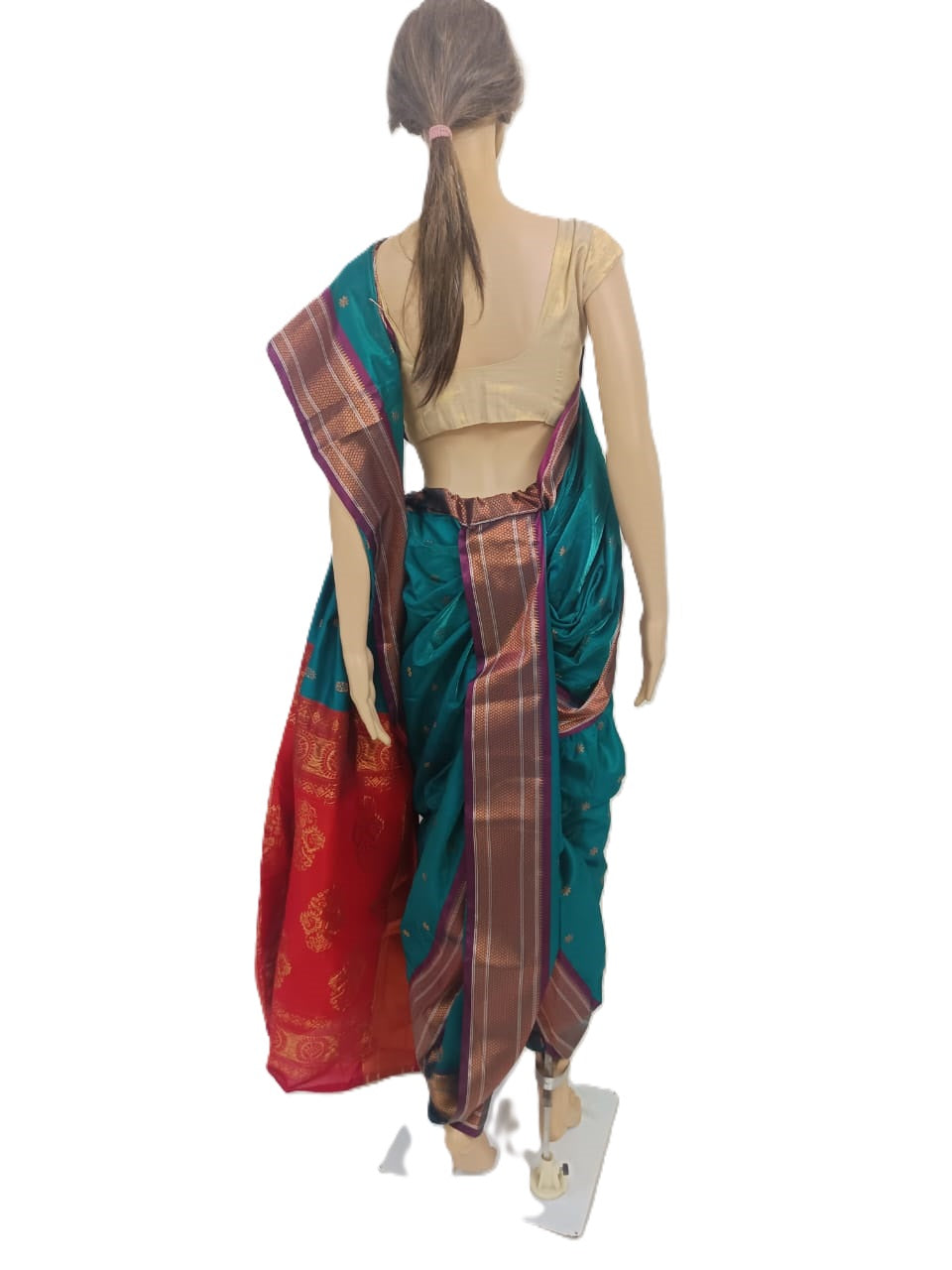 nauvaari sarees for women Wedding special - Morpankhi