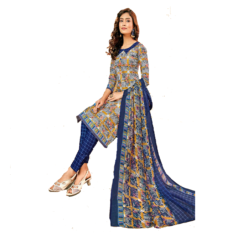 Cotton Printed dress material