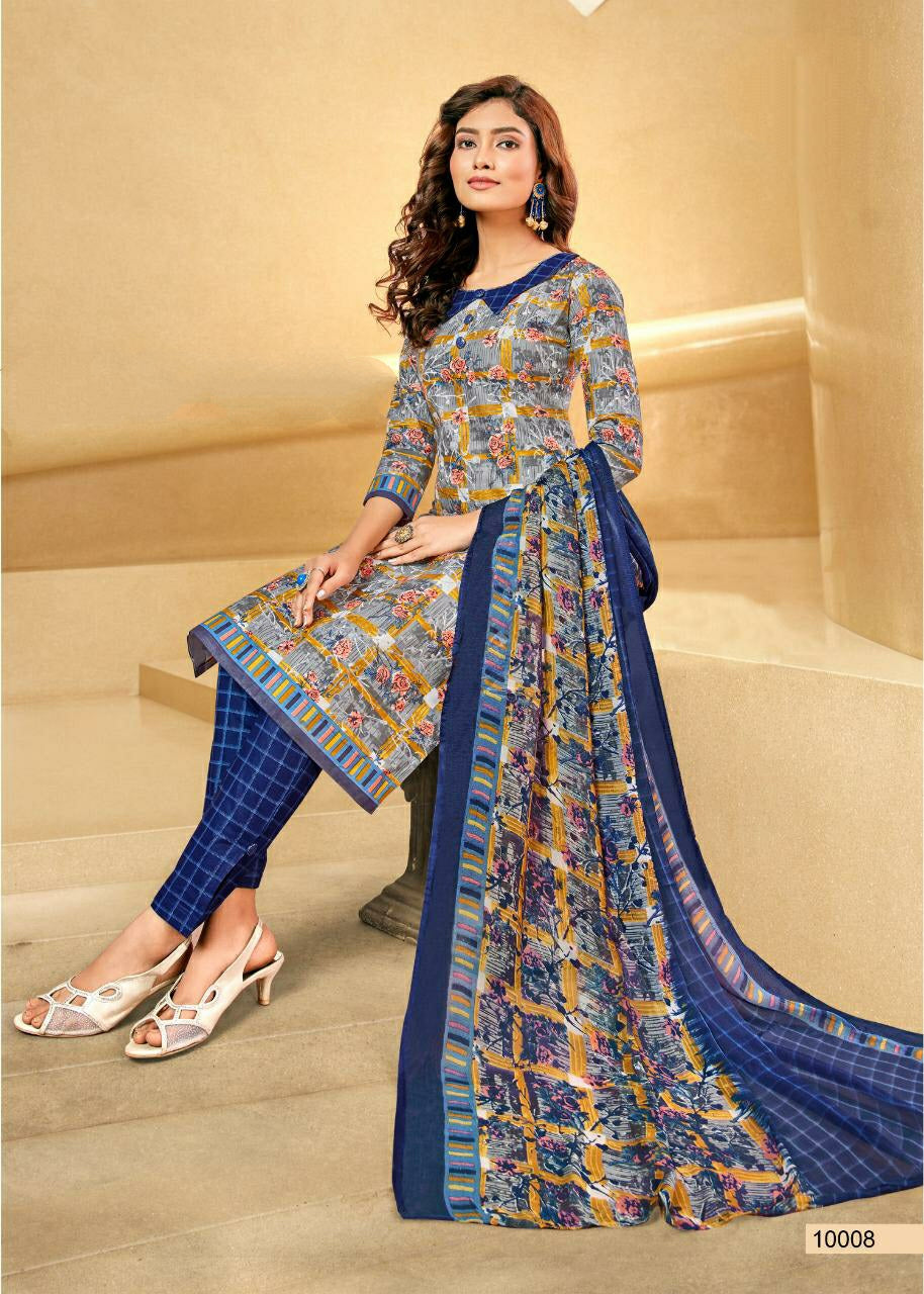 Cotton Printed dress material