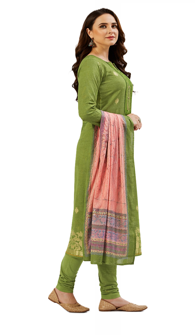 Cotton ready made dress