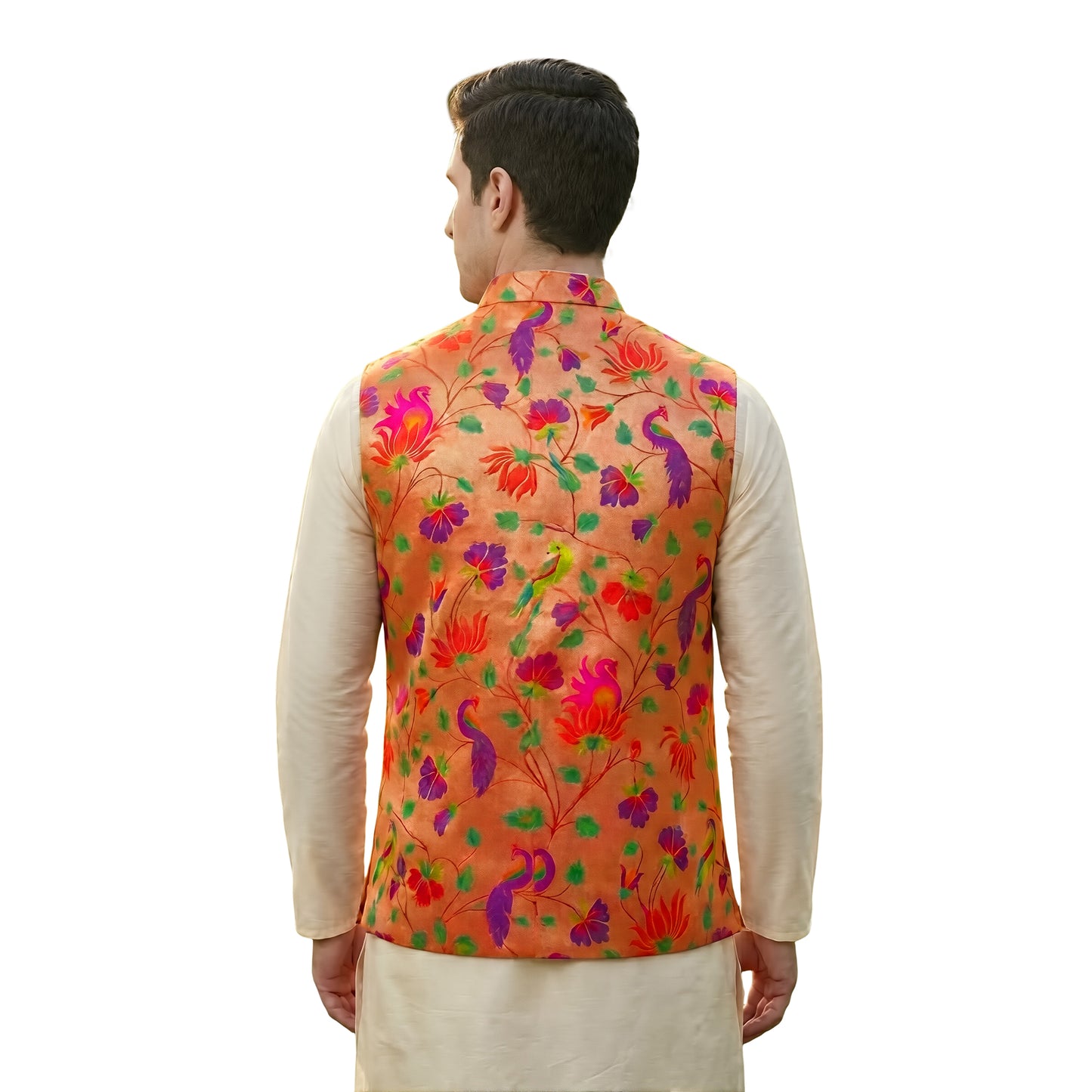 A Paithani Jacket For Men wedding collection Export quality
