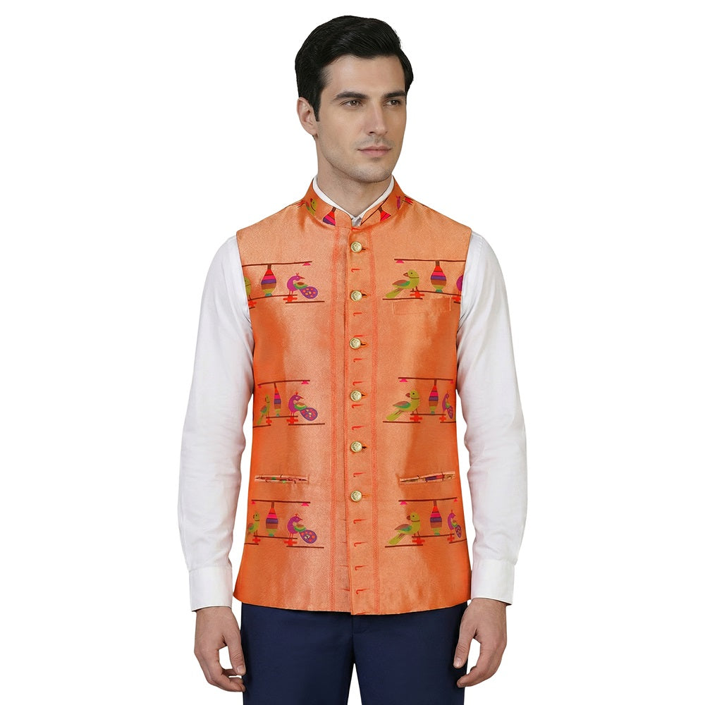 Paithani Jacket for men, wedding collection