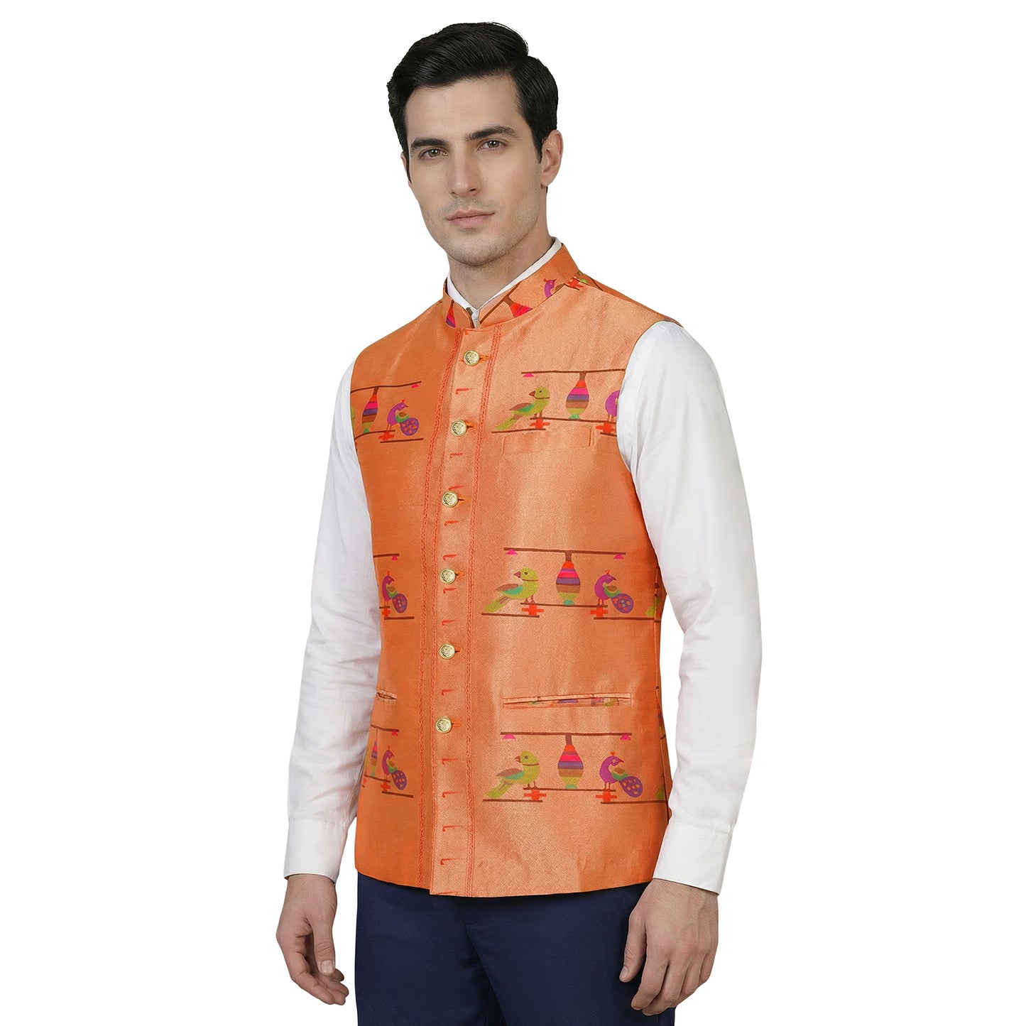 Paithani Jacket for men, wedding collection