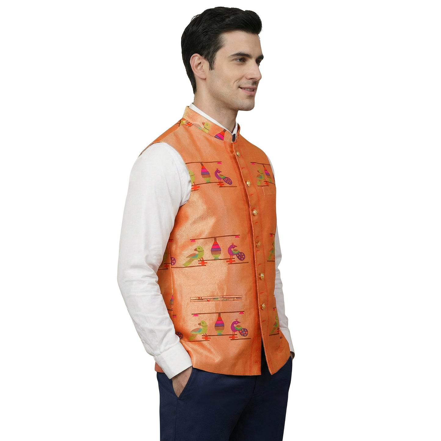 Paithani Jacket for men, wedding collection