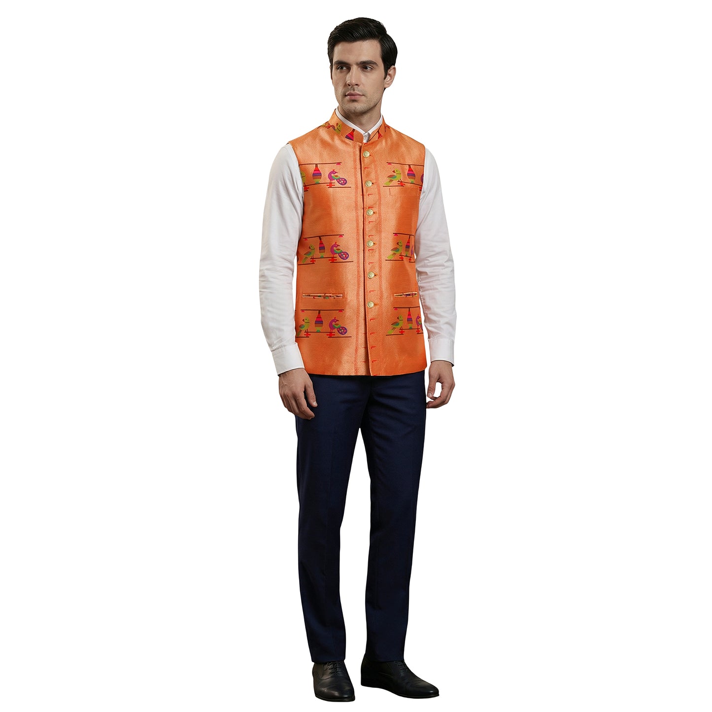 Paithani Jacket for men, wedding collection