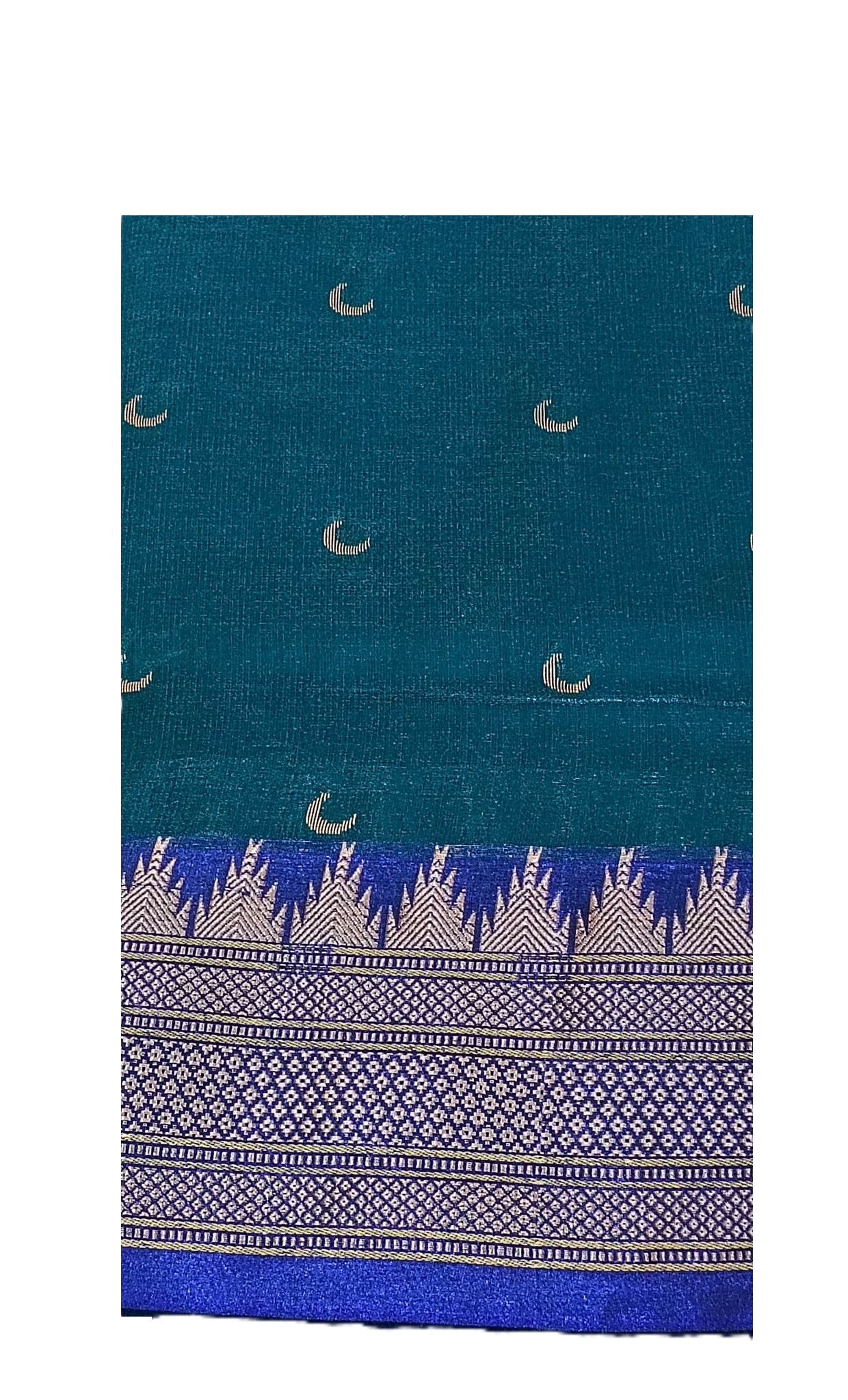 Saree paithani chandrakor woven Maau silk Morpankhi