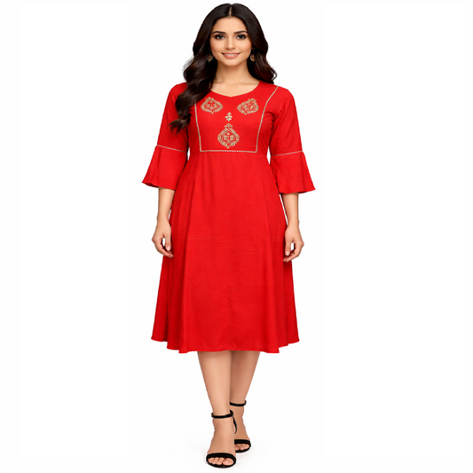 Cotton Jaipuri kurtis