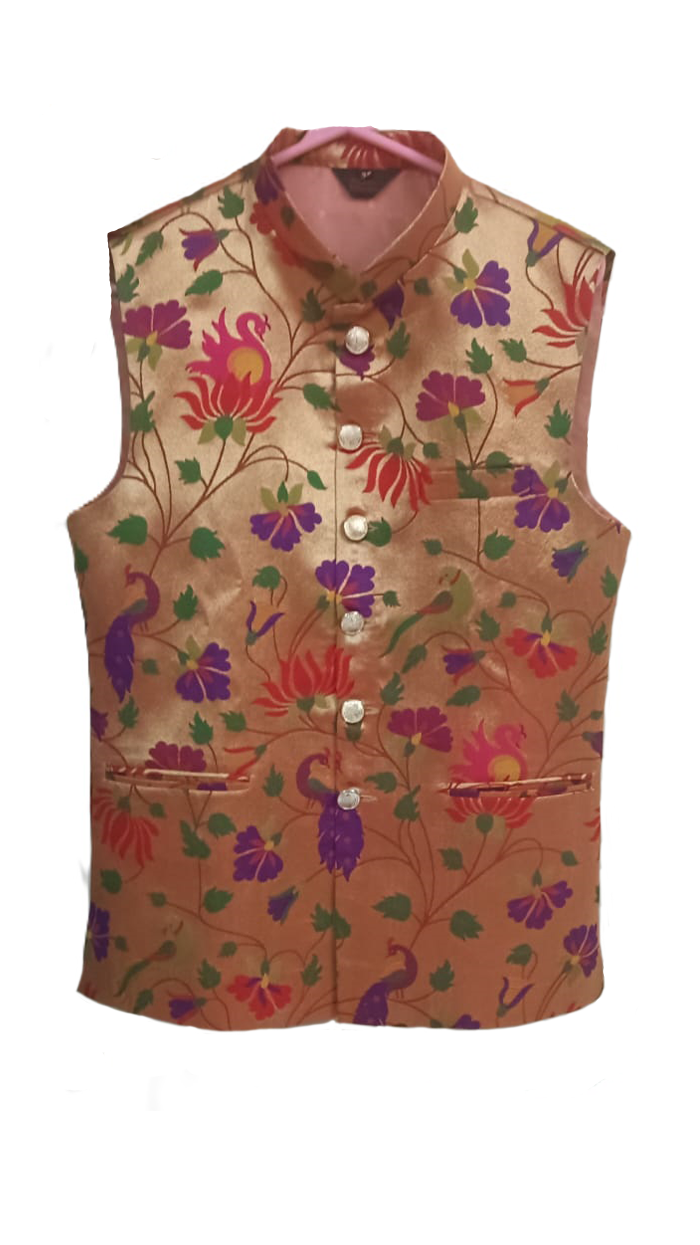 A Paithani Jacket For Men wedding collection Export quality