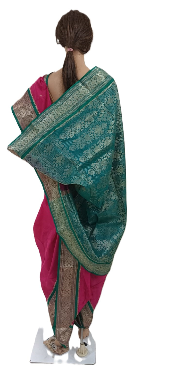 nauvaari sarees for women Wedding special Kanjivaram (Dalimbi)