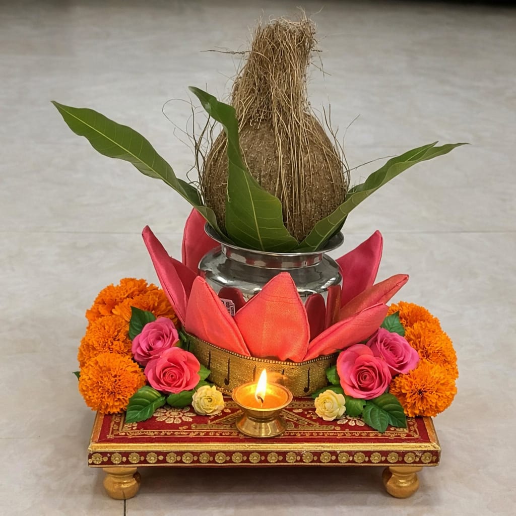 Kamal Aasan for Puja and Rituals Pink colour