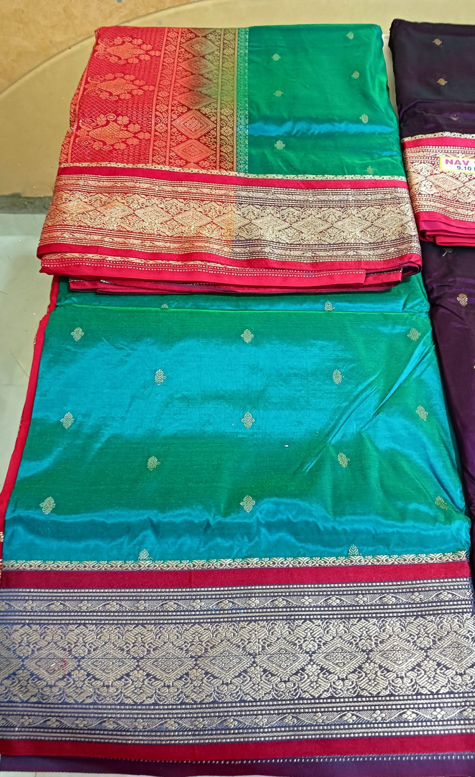 Nauvaari saree for wedding and festivals Firosi Unstitched