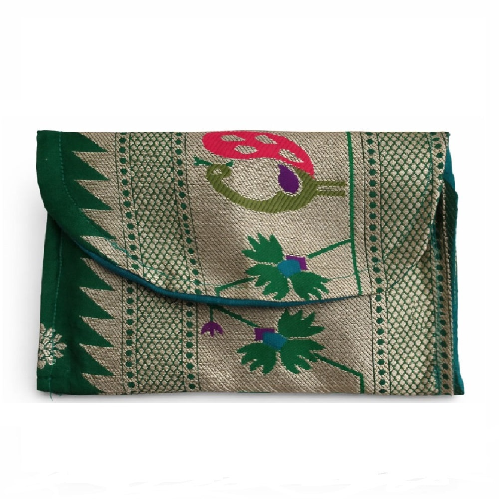 Paithani Coin purse/ small purses for women.