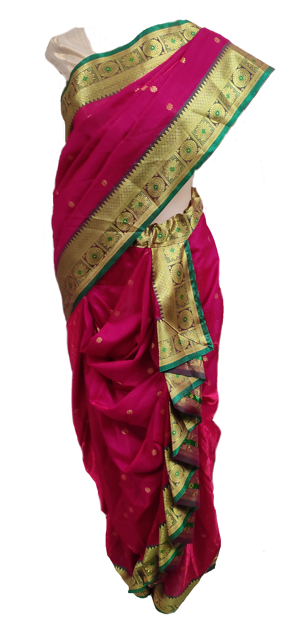 Top 30+ Nauvari Saree Designs - Nauvari Saree Designs