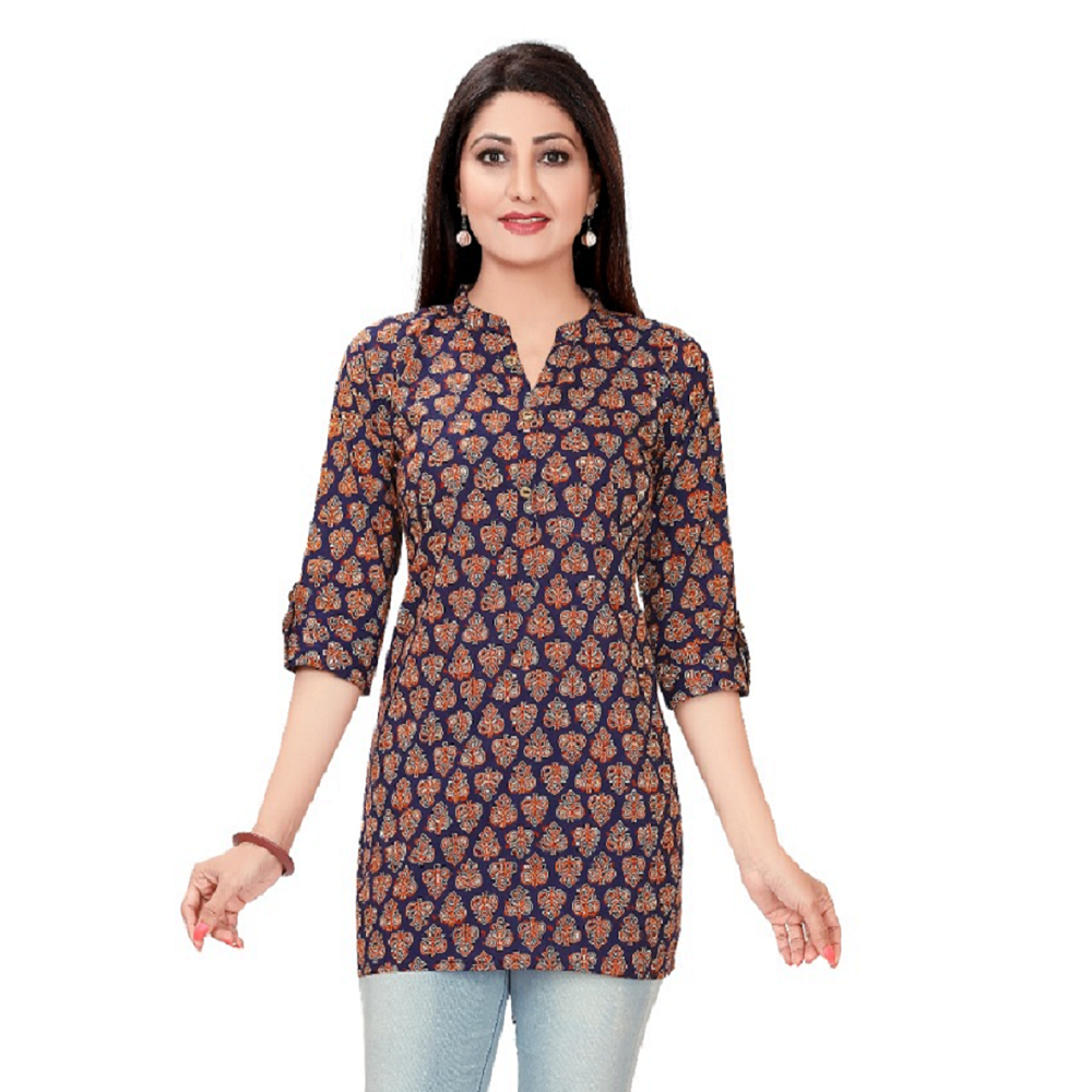 Cotton Short Kurtis/Tops for Women