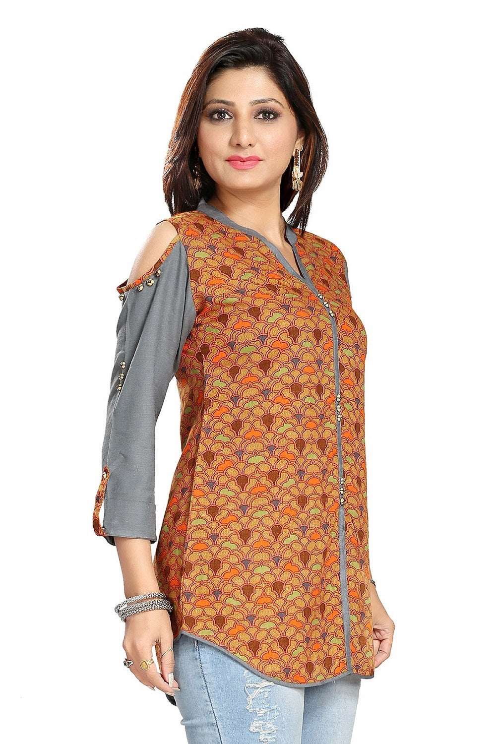 Slub Cotton butter soft top for stylish ladies Only size M