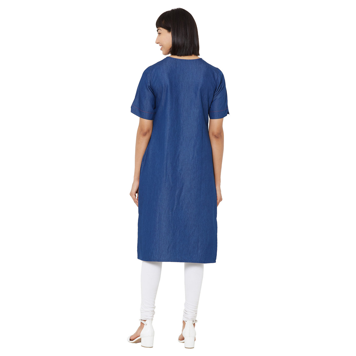 Indigo Blue Denim Kurtis