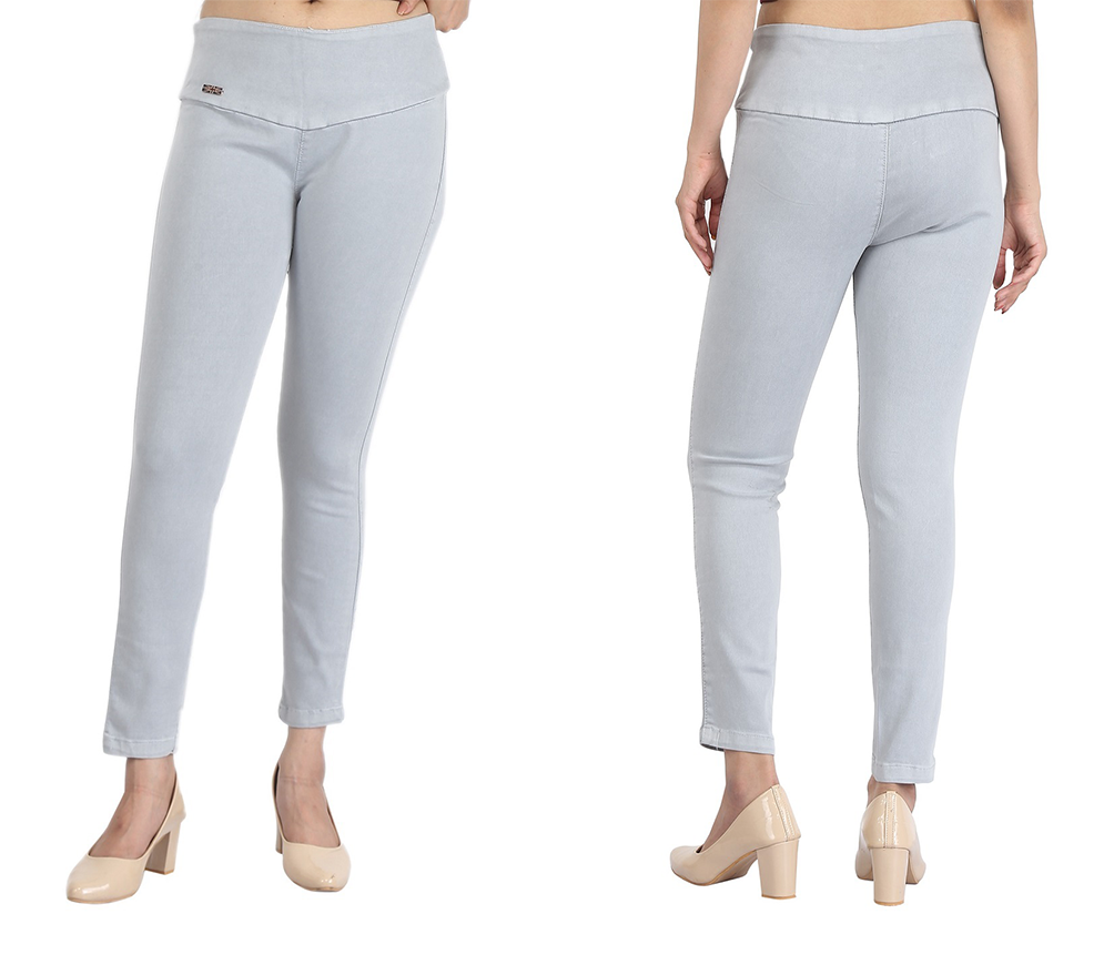 Denim Jeggings light grey